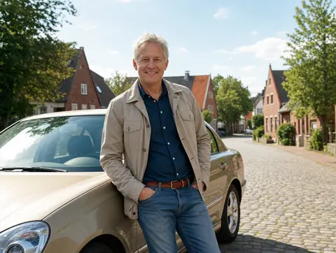 Verkäufer aus Auerbach/Vogtl. mit dem verkauften Fahrzeug